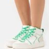 Even&Odd Sneaker High - White/green