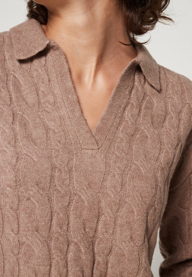 Even&Odd Strickpullover - Taupe – Bild 6