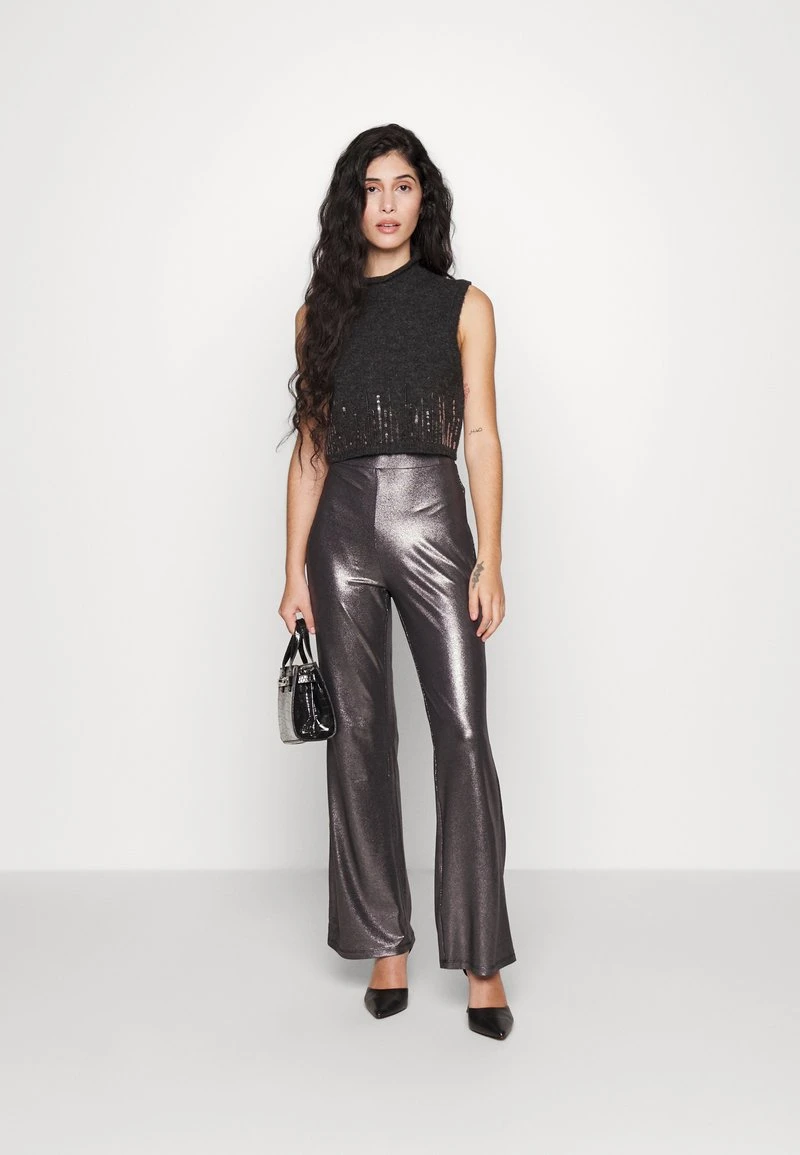 Stoffhose - Black/silver – Bild 2