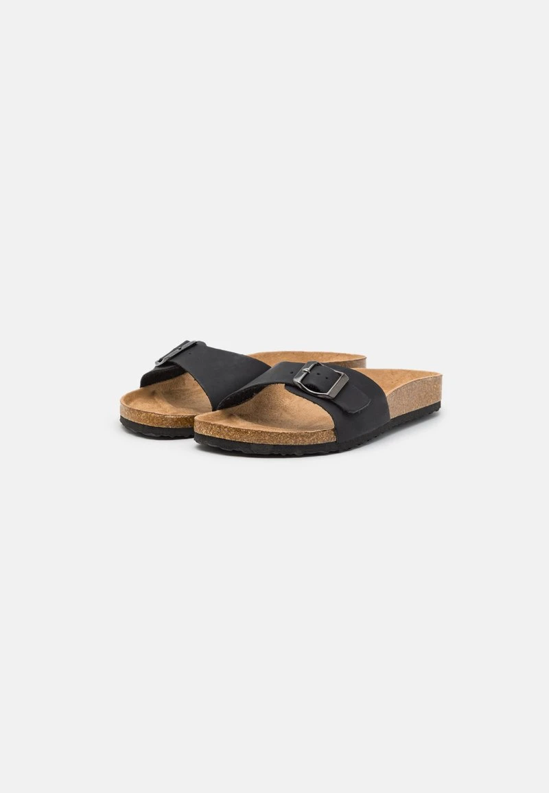 Even&Odd Pantolette Flach - Black – Bild 3