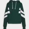 Even&Odd Sweatshirt - Evergreen/white
