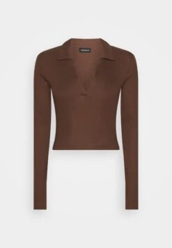 Langarmshirt - Brown