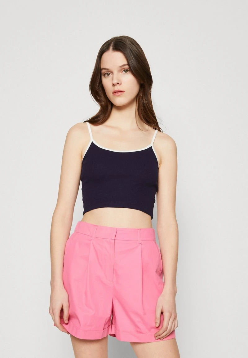 Even&Odd MULTI ROUND NECK 2 PACK - Top - Blue/white – Bild 2