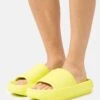 Even&Odd Pantolette Flach - Yellow/green