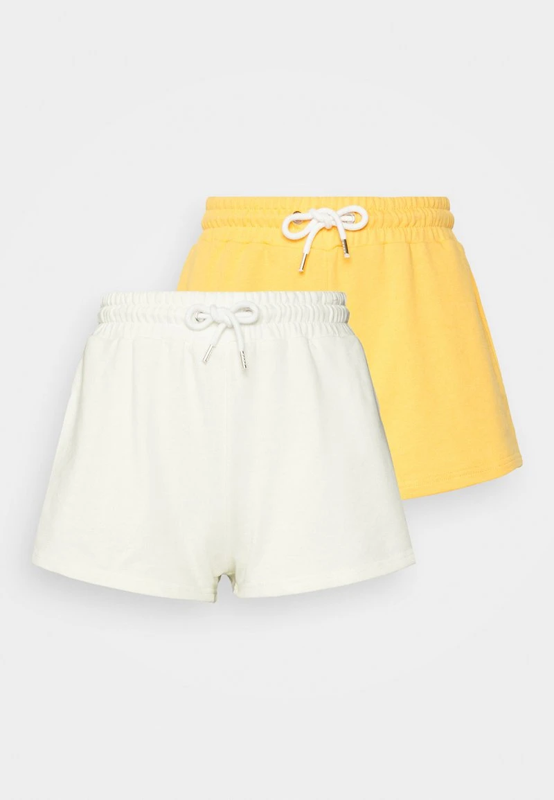 Even&Odd 2 PACK - Shorts - Off White/orange – Bild 6