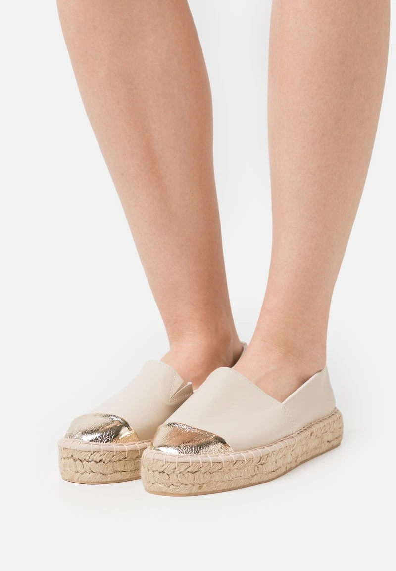 Even&Odd Espadrille - Beige/ Gold