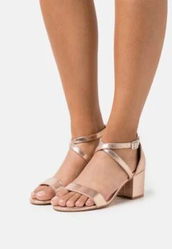 Even&Odd Riemensandalette - Rose Gold-coloured