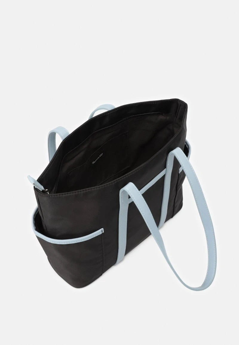 Even&Odd Shopping Bag - 802 - Black_502 - Blue – Bild 3