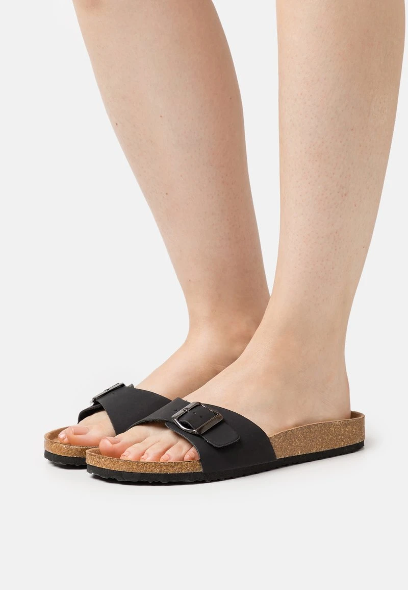 Even&Odd Pantolette Flach - Black