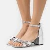 Riemensandalette - Silver
