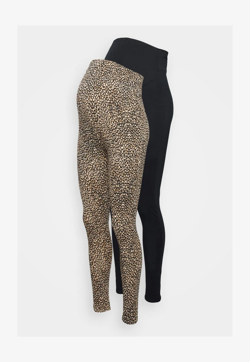 2 PACK - Leggings - Hosen - Black/multi-coloured – Bild 5