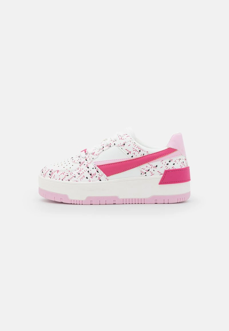 Even&Odd Sneaker Low - White/pink – Bild 2
