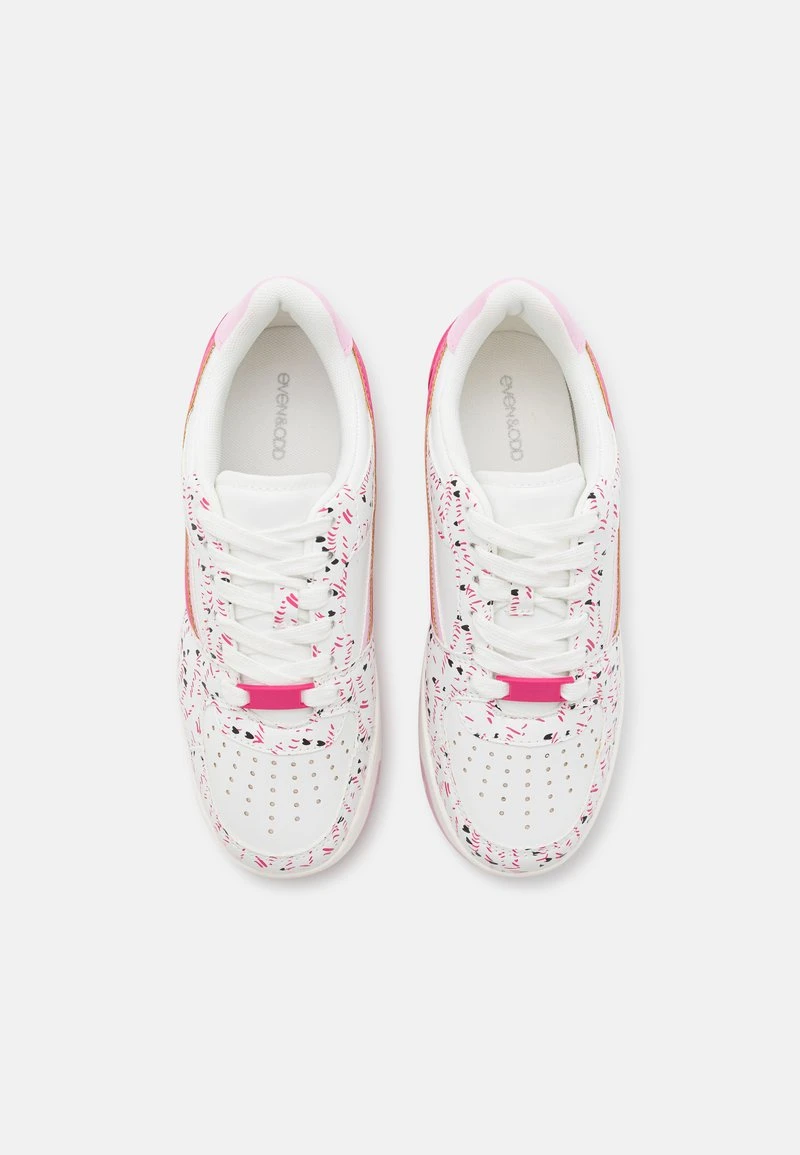 Even&Odd Sneaker Low - White/pink – Bild 6