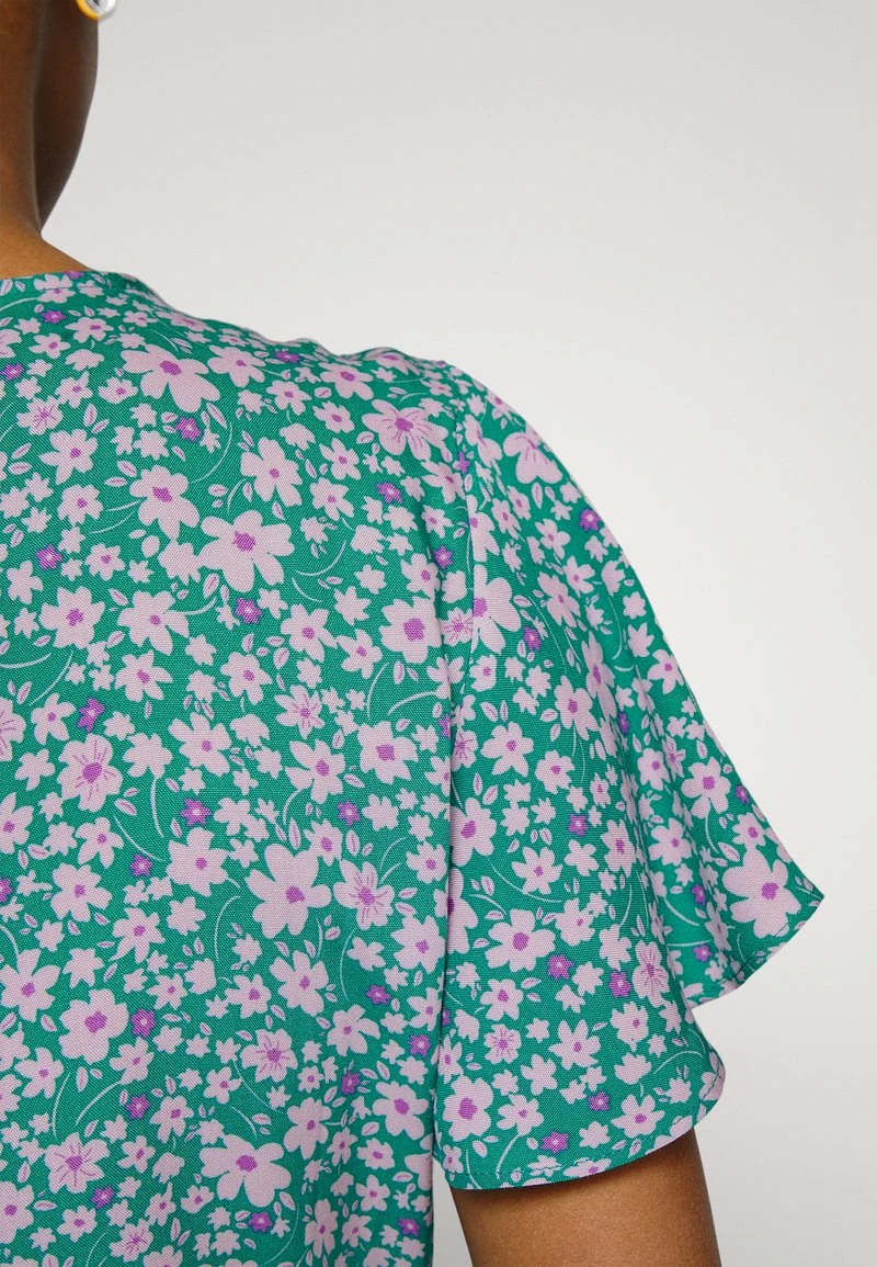 Even&Odd Freizeitkleid - Green/purple – Bild 6