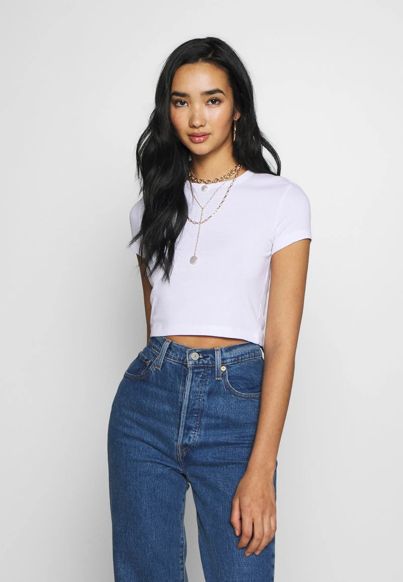 Even&Odd 3 PACK - T-Shirt Basic - White/black/light Grey – Bild 3