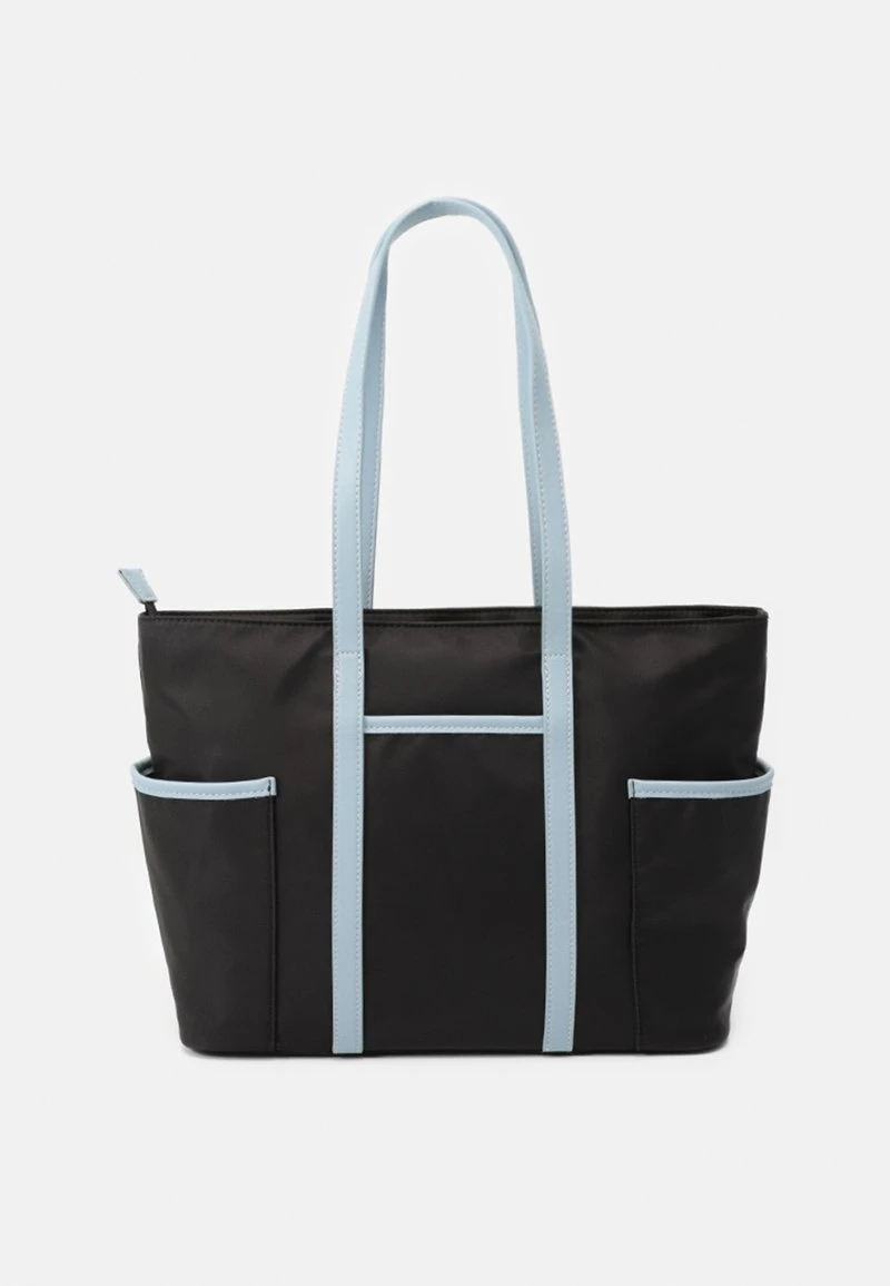 Even&Odd Shopping Bag - 802 - Black_502 - Blue – Bild 5