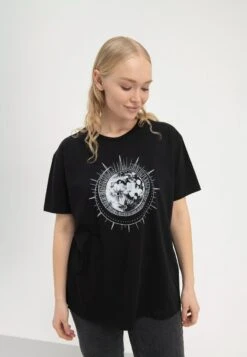 T-Shirt Print - Black